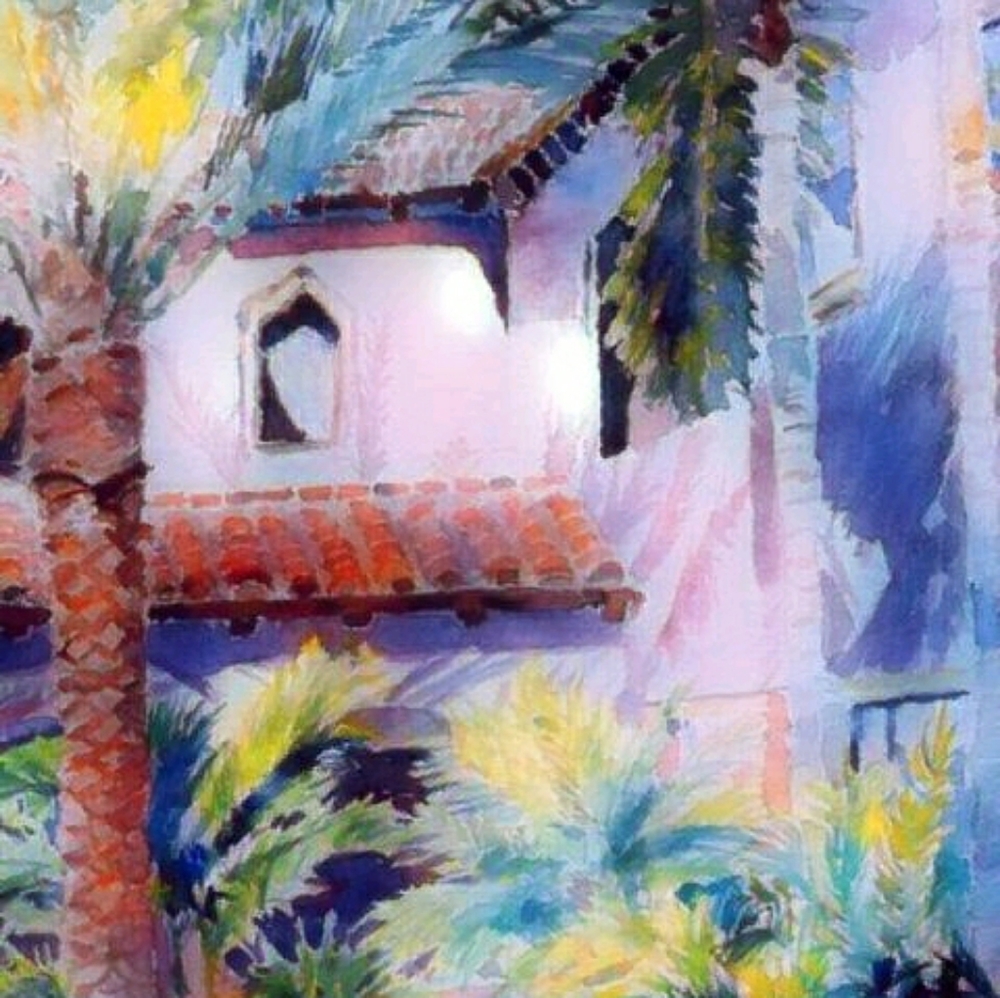 SALE! “Florida Feel” Original Watercolor Print of Florida